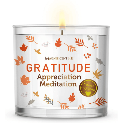 Magnificent 101 Long-Lasting Abundance Smudge Aromatherapy Candle | 14 Oz - 56-Hour Burn | Made of 100% Soy Wax Magnificent 101 Long-Lasting Abundance Smudge Aromatherapy Candle | 14 Oz - 56-Hour Burn | Made of 100% Soy Wax